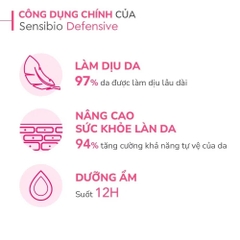 BIODERMA Kem Dưỡng Ẩm Bioderma Làm Dịu Dành Cho Da Nhạy Cảm Sensibio Defensive 40ml