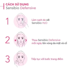 BIODERMA Kem Dưỡng Ẩm Bioderma Làm Dịu Dành Cho Da Nhạy Cảm Sensibio Defensive 40ml