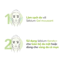 BIODERMA Kem Dưỡng Bioderma Sébium Kerato+ Giảm Mụn Ngừa Thâm Mụn 30ml
