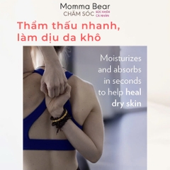 Xịt dưỡng thể Vaseline, Cocoa Radiant, dưỡng ẩm toàn thân, dành cho da khô, hàng Mỹ - Momma Bear 185gr