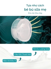 Máy Hút Sữa Đơn Không Dây Cao Cấp MOOIMOM M3, Nhỏ Gọn Siêu Nhẹ,Tiếng Ồn Thấp, Hút Êm Ái,