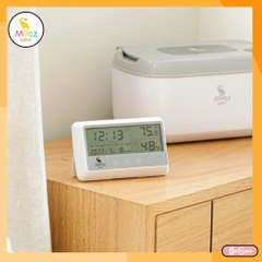 Nhiệt ẩm kế, nhiệt kế đo nhiệt độ, đo độ ẩm, thông tin thời tiết moaz bebe MB027