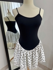 Thanh lý bởi VJ Minh Thư  Used  ĐEN HỌA TIẾT- SIZE M