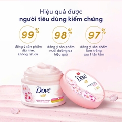 Smoothie Tẩy Tế Bào Chết Body Dove Chăm Da Sáng Mịn 298g