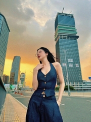 Set áo ghile & Quần Dài Thương Hiệu ANH