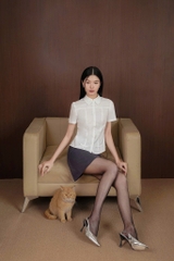 Áo sơ mi nữ sinh thương hiệu JM Design
