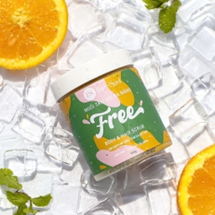 Combo Muối tắm BareSoul Free & Body Hair Scrub 330g + Mặt nạ ngủ cho môi kiêm son dưỡng Baresoul Lip Butter 10g