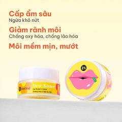 Combo Muối tắm BareSoul Free & Body Hair Scrub 330g + Mặt nạ ngủ cho môi kiêm son dưỡng Baresoul Lip Butter 10g
