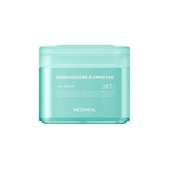 Hộp 100 miếng Toner pad cân bằng da Mediheal Làm Dịu, Phục Hồi làn da Madecassoside Blemish Pad 180ml
