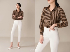 Áo Sơ Mi Kẻ Sọc Thương Hiệu 2ND DATE