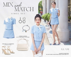 Áo Croptop Kiểu Thương Hiệu GLAM
