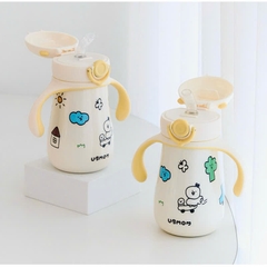Bình hút nước, hút sữa chống sặc cho bé Ubmom Hàn Quốc 260ml