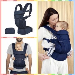 Địu em bé trợ lực địu em bé 4 tư thế Omni Breeze Baby Carrier