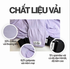 Địu Vải Em Bé Sling Dễ Địu Êm Vai An Toàn Cho Bé Sơ Sinh 0 - 24 Tháng