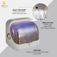 Máy tiệt trùng sấy khô úp bình sữa Moaz bébé UVC MB044