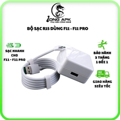 Bộ sạc nhanh VOOC Oppo R15 cổng micro dùng cho F11 và F11 PRO