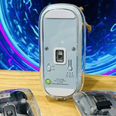 Chuột không dây ZERODATE T7 kết nối 3 thiết bị Bluetooth và USB 2.4G có sạc