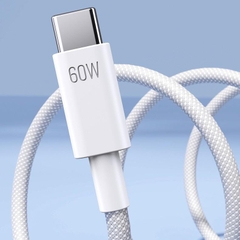 Cáp sạc PISEN 60w C to C dài 1 mét dây dù dùng cho điện thoại - lap - pad - mac phụ kiện phone Sạc Điện Thoại Usb Titan