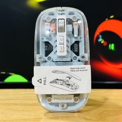 Chuột không dây FMOUSE M133 kết nối 3 thiết bị Bluetooth và USB 2.4G bộ sạc