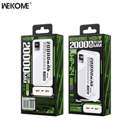 Pin sạc dự phòng Wekome WP-24 20.000 Mah sạc nhanh 22.5w sạc điện thoại Pin Dự Phòng