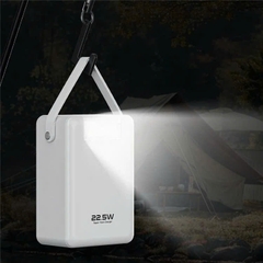 Pin sạc dự phòng Wekome WP 78 - 80.000 mah sạc nhanh 22.5w - 20w PD sạc điện thoại có đèn pin và đèn led hiển thị pin phụ kiện Pin Dự Phòng đa năng dung lượng lớn