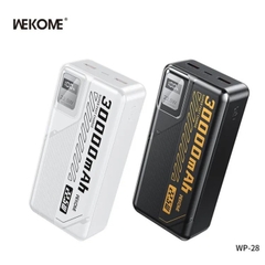 Pin sạc dự phòng Wekome WP-28 30.000 Mah sạc nhanh 22.5w sạc điện thoại Pin Dự Phòng