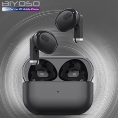 Tai nghe Bluetooth BIYOSO X25 TWS chống ồn vỏ nhôm âm thanh superbass Nhét Tai Nghe Nhạc Earphone