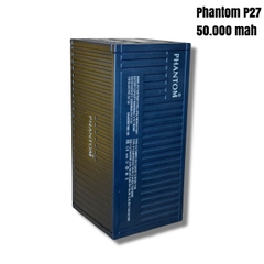 Pin sạc dự phòng PHANTOM P27 - 50000 mah sạc nhanh 22.5w - 20w PD