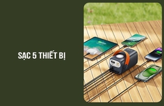 Pin sạc dự phòng 100w REMAX RPP 100 60000 MAH sạc LAPTOP , điện thoại đèn led