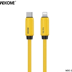 Cáp sạc nhanh 30w PD- WK WDC 29  Dây Silicone Siêu Bền - 1m phụ kiện sạc điện thoại Phone Usb C Type C - lP