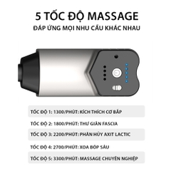 MÁY MASSAGE BOOSTER T - 126W