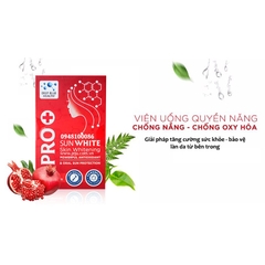 Viên uống Chống Nắng Trắng Da - Deep Blue Health - Pro Sun White Skin Whitening 60 Viên