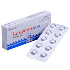 Thuốc Losartan 25mg: Thông Tin, Công Dụng Điều Trị Tăng Huyết Áp & Lưu Ý