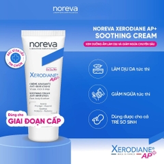 Kem dưỡng da làm dịu và cấp ẩm tức thì Noreva Xerodiane Ap+ Soothing Cream 40ml
