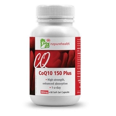 Viên Uống Bổ Tim Mạch, Chống Oxy Hóa, Sáng Da NzPureHealth New ZeaLand CoQ10 150 PLUS 30 Viên
