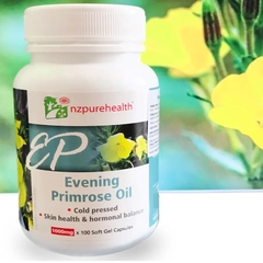 Viên Uống Tinh Dầu Hoa Anh Thảo Nzpurehealth Evening Primrose Oil 100 Viên