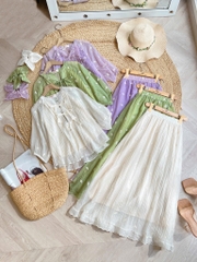 FR2- SET THÊU TAY LỠ NƠ CHUÔNG