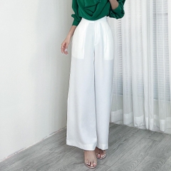 Quần Suông Dáng Dài Có Nút Cài Đi Làm Đi Chơi Đi Tiệc MIMIX - CW1