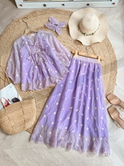 FR2- SET THÊU TAY LỠ NƠ CHUÔNG
