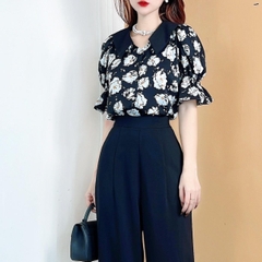 Quần Ống Suông Trơn Nữ Dáng Dài Chất Cát Dày Đi Làm Đi Tiệc MIMIX - CN4