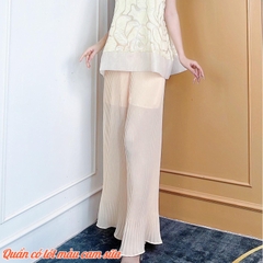 Quần Dập Ly Nữ Trơn Dáng Dài Chất Châu Tol Đi Biển MIMIX - CW3