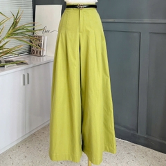 Quần Kaki Trơn Nữ Xếp Ly Ống Rộng Chất Kaki Mền Đi Tiệc Đi Làm MIMIX - ES1