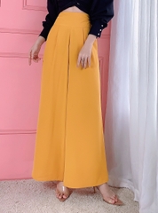 Quần Tây Nữ Ống Rộng Bản To Chất Đũi Cát Đi Làm Đi Tiệc MIMIX - AO1