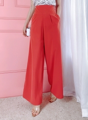 Quần Tây Nữ Ống Rộng Bản To Chất Đũi Cát Đi Làm Đi Tiệc MIMIX - AO1