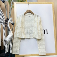 Áo Khoác Len Nữ Tay Dài Form Ngắn Đi Du Lịch MIMIX - CM1