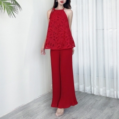 Quần Dập Ly Nữ Trơn Dáng Dài Chất Châu Tol Đi Biển MIMIX - CW3