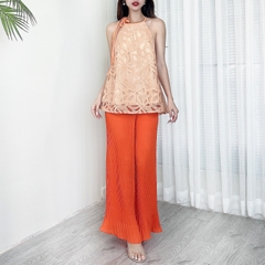 Quần Dập Ly Nữ Trơn Dáng Dài Chất Châu Tol Đi Biển MIMIX - CW3