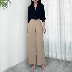 Quần Suông Dáng Dài Có Nút Cài Đi Làm Đi Chơi Đi Tiệc MIMIX - CW1