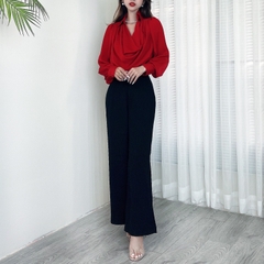 Quần Suông Dáng Dài Có Nút Cài Đi Làm Đi Chơi Đi Tiệc MIMIX - CW1