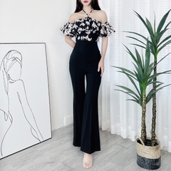 Quần Ống Loe Nữ Trơn Cạp Cao Dáng Dài Chất Chéo Win Công Sở MIMIX - DS4